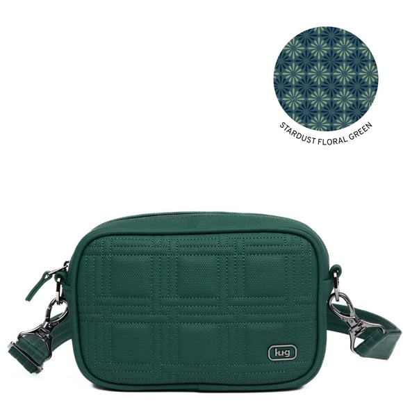 lug Handbags - Lug Mingle Matte Luxe VL Camera Bag in Wickedly Green